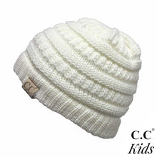 Load image into Gallery viewer, C.C. Kids Solid Knit Beanie
