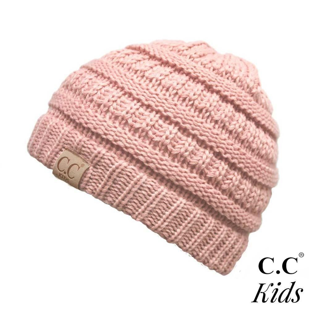 C.C. Kids Solid Knit Beanie