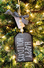 Load image into Gallery viewer, Galvanized Holiday Ornament Tags
