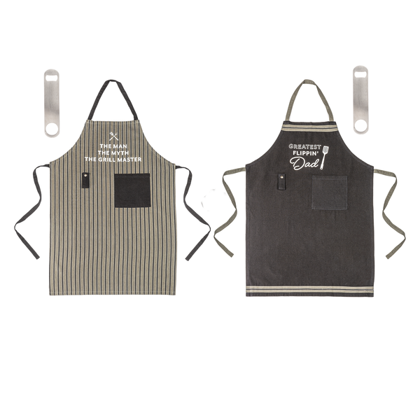 Apron with Bottle Holders