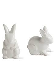 tag bunny salt and pepper shaker