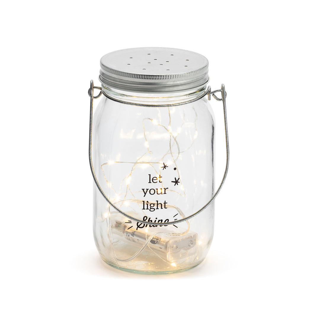 Let Your Light Shine Firefly Jar