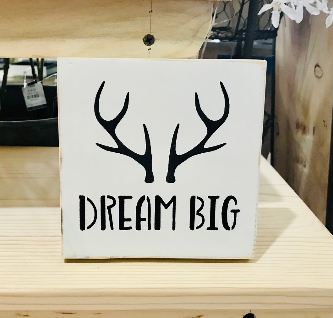 Dream Big Sign