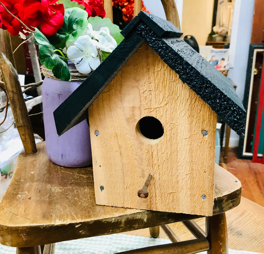 Handmade Wooden Birdhouse