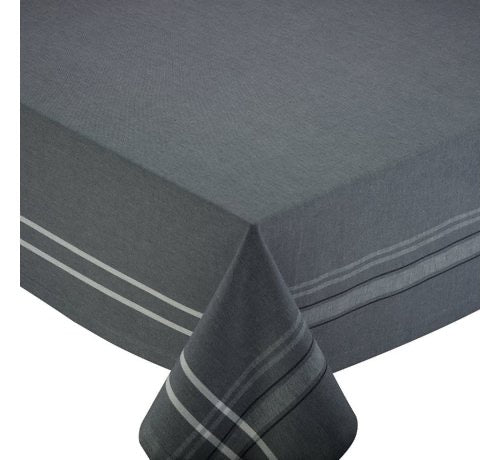 Gray French Chambray Tablecloth