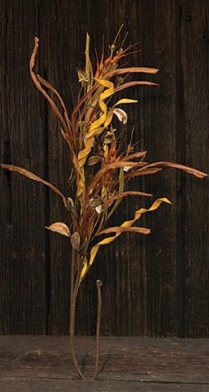 Mixed Fall Wheat & Grass Branch