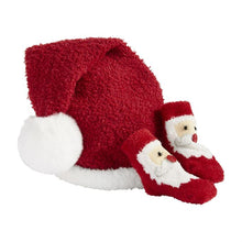 Load image into Gallery viewer, Christmas Hat &amp; Sock Set
