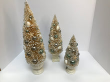 Load image into Gallery viewer, Frosted White Shell Christmas Tree, Medium
