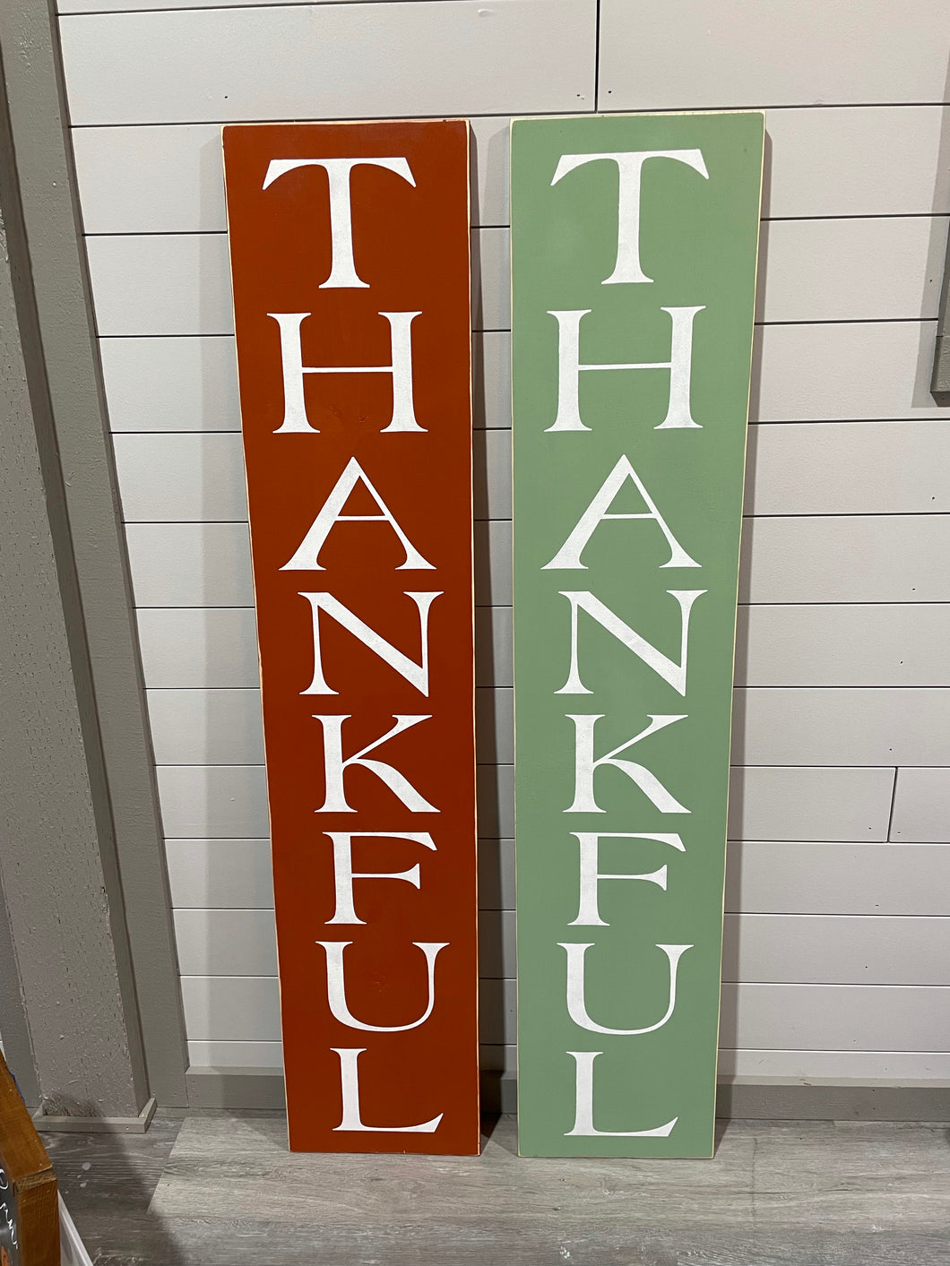 Large Thankful Sign