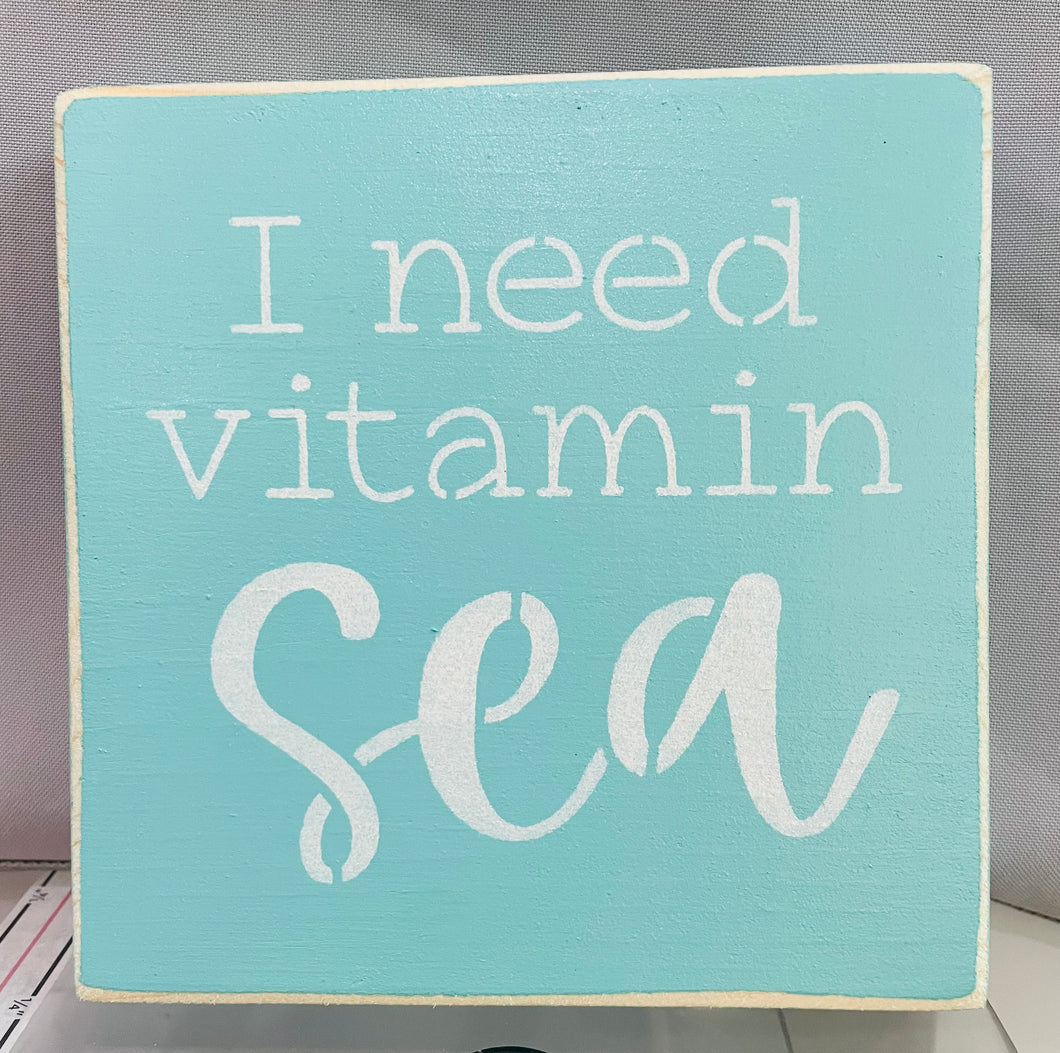 I need vitamin sea