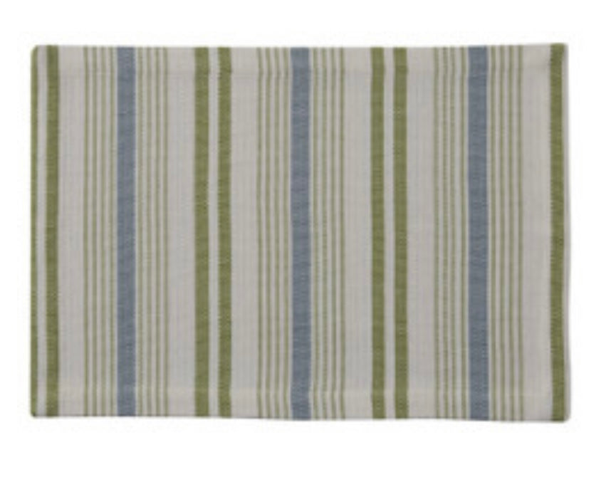 Succulent Stripe placemat
