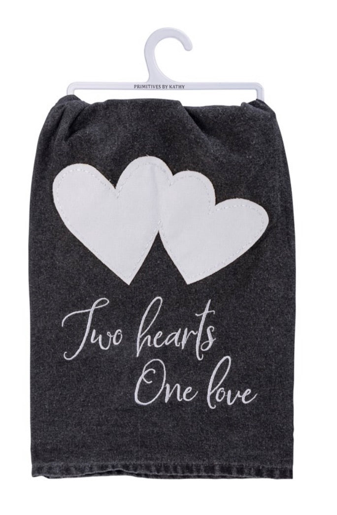 Two Hearts Towel