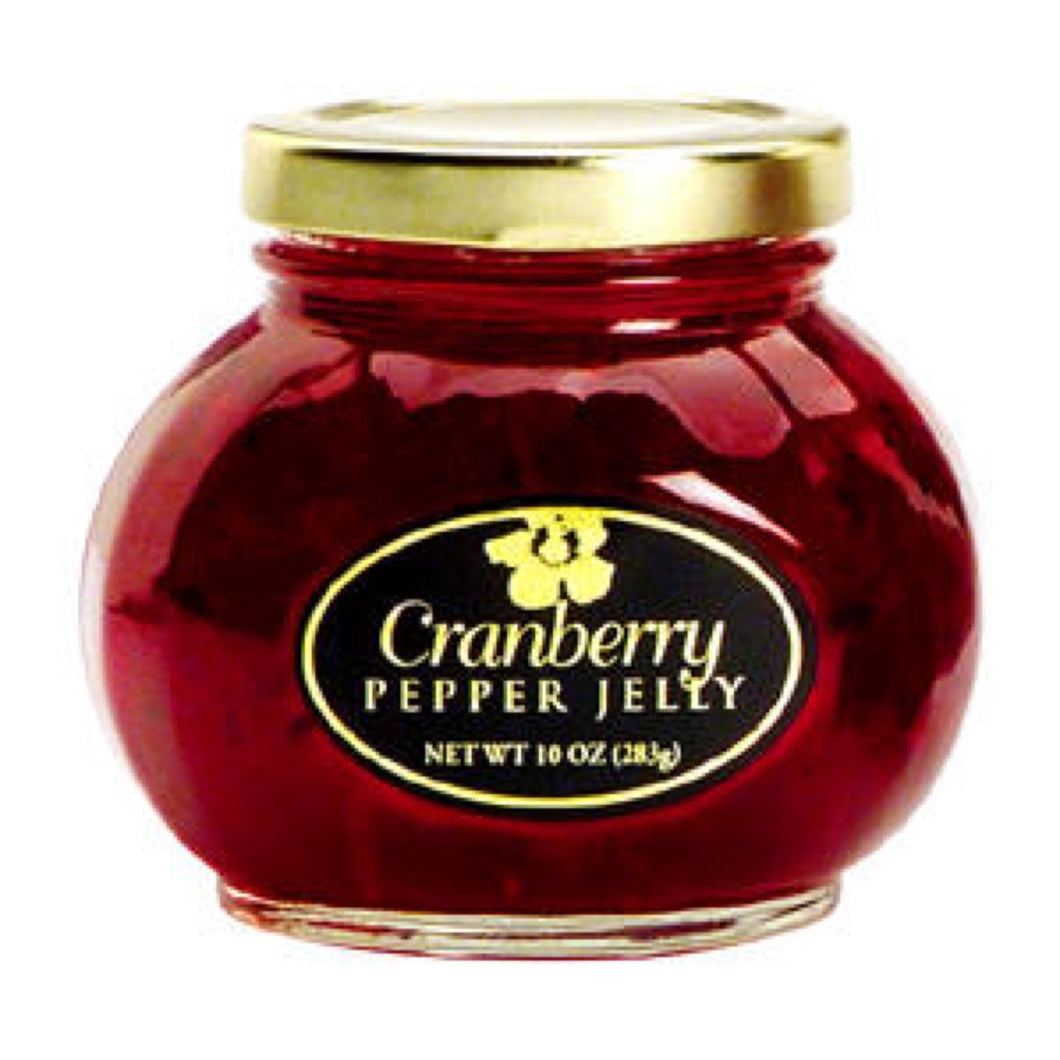 Cranberry peper jelly 10oz.