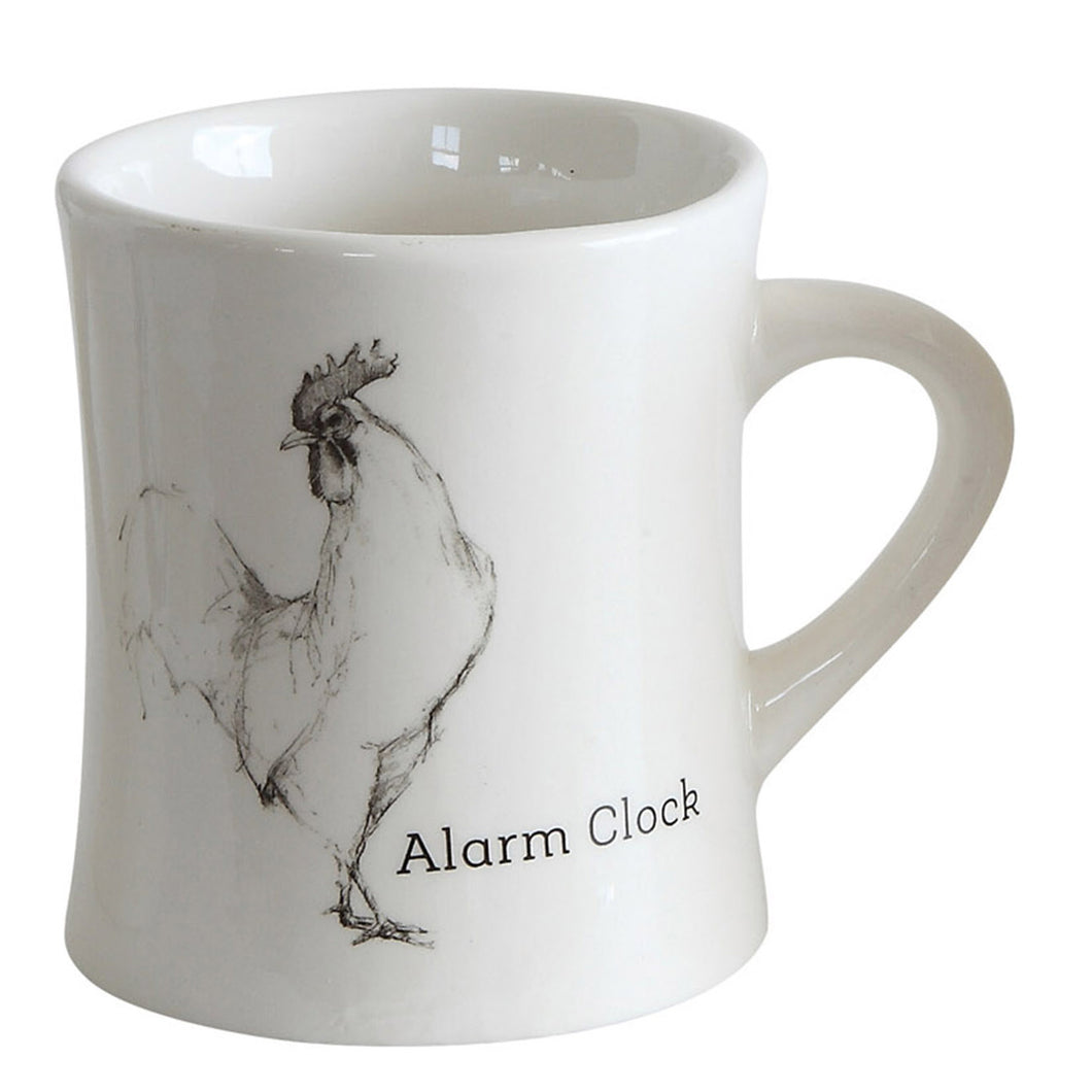 Rooster Alarm Clock Mug